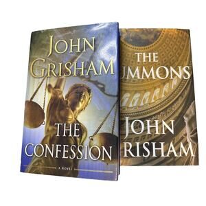 2 John Grisham Hardcovers – Confession & Summons